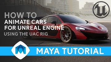 How to Animate Cars for Unreal Engine | Maya Car Rig | UAC Rig