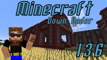 Minecraft Down Under Episode 136 - Automatic Wheat Farm - Part 3