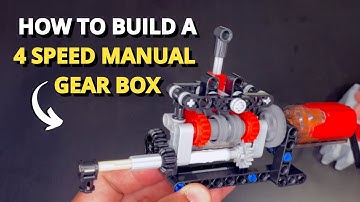 Build a LEGO Technic 4 Speed Manual Gearbox – Step by Step Tutorial