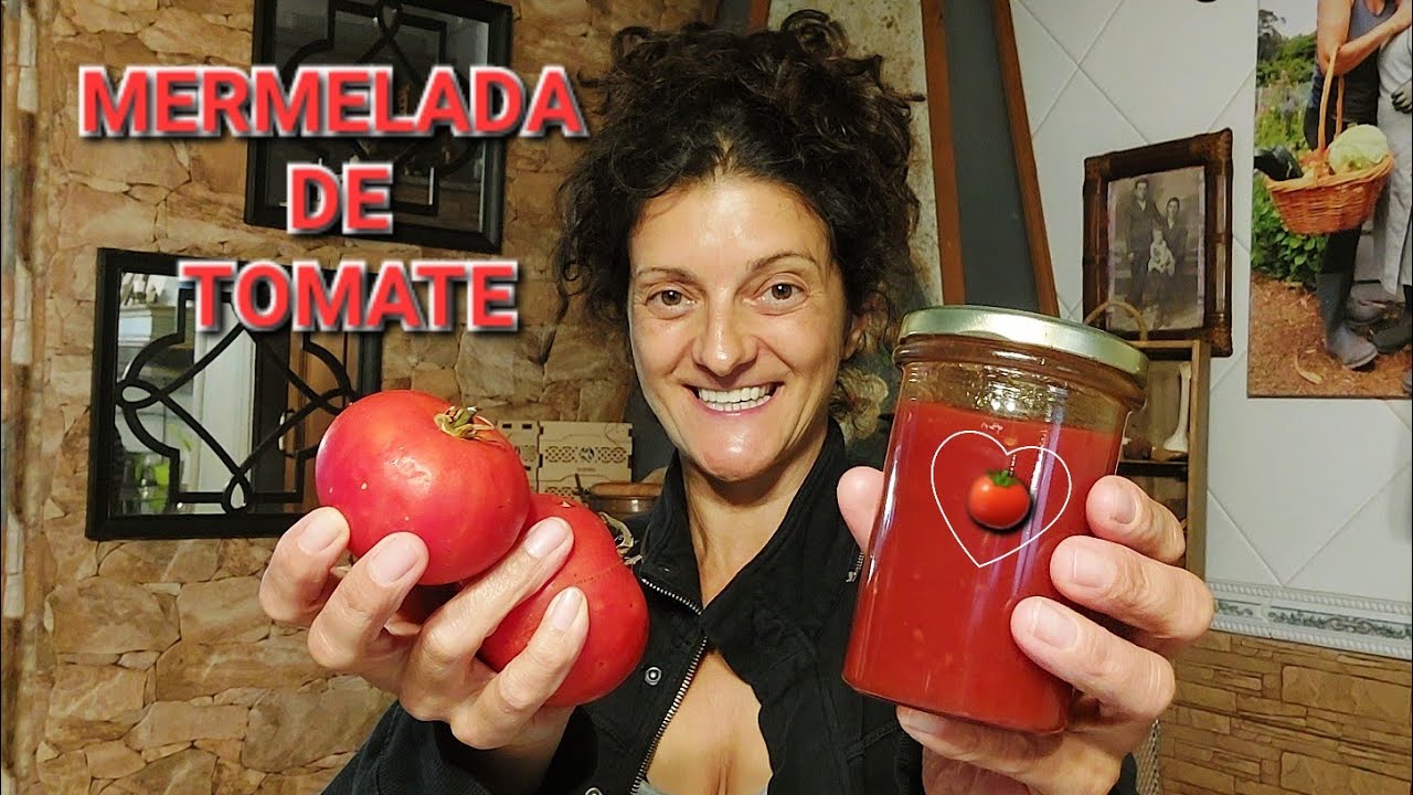 MERMELADA DE TOMATE 🍅 ||{NUSKA}   #youtubeiras