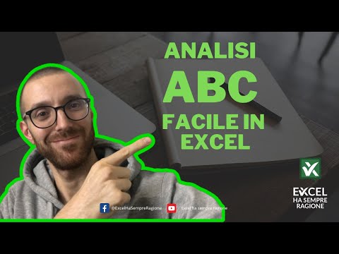 Video: Che cos'è l'analisi ABC e come funziona?