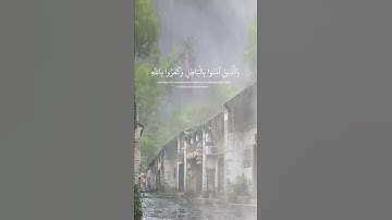 "قل كفى بالله بيني وبينكم شهيدا" تلاوه عطره وهادئه ومريحه للقلب ✨💛 | القارئ عبدالرحمن مسعد 💫🥀