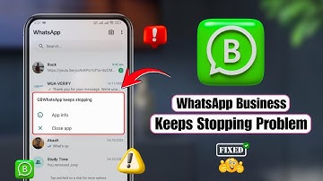How to Fix WhatsApp Business Keeps Stopping Problem