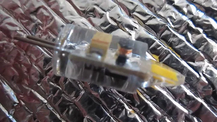 Mini G4 LED Lamp COB. Unboxing parcel