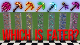 What is The BEST Pickaxe in Minecraft?