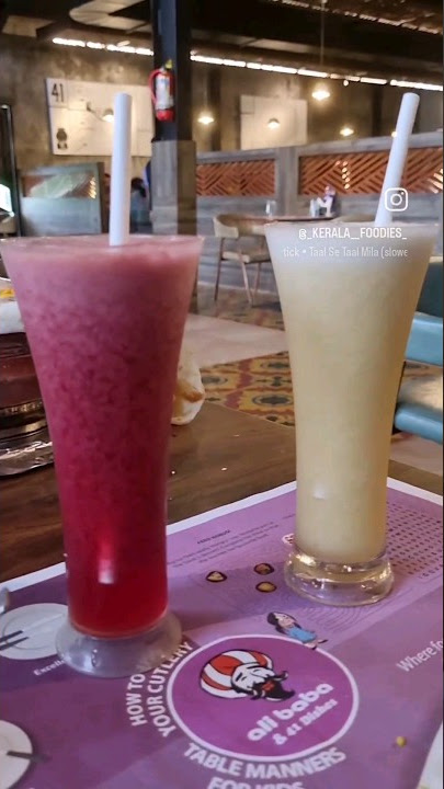 Juice from Alibaba & 41 dishes #alibaba #freshjuice