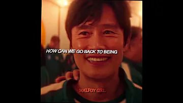 BACK TO BEING FRIENDS Squidgame 3 Squidgame3 Edit Sad Friends Frontman 456 Gihun Viral 