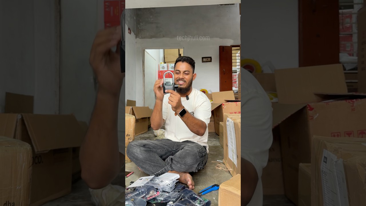 চোর ধরা তালা😬 Alarm Lock #techjhuli #alarmlock #lock #securitylock #shorts