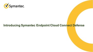 Introducing Symantec Endpoint Cloud Connect Defense copy