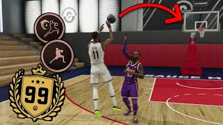 POWER OF NEW STEP BACK BADGE IN NBA LIVE 19 BETTER THAN NBA 2K BADGES!!