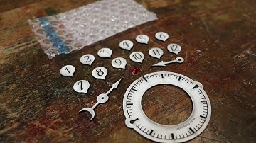 Chronograph Steampunk Clock Kit Instructions - Part 1