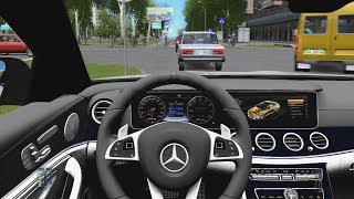 City Car Driving - Mercedes-Benz E63s AMG 2018 | Fast Driving screenshot 4