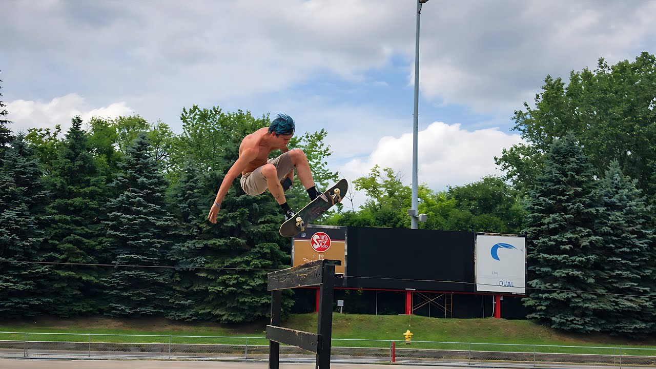 Скейт-трюки в действии