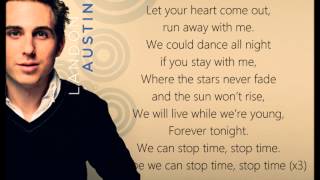 Video thumbnail of "Landon Austin - Stop Time Lyric Video"