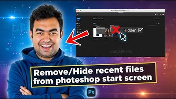 How to Remove/Hide recent files from photoshop start screen Photoshop 2025