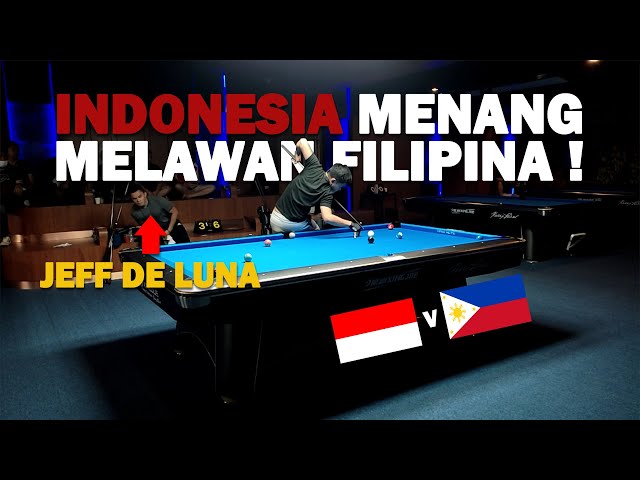 JEFFREY DE LUNA (PHI) vs ISMAIL KADIR (INA) | INDONESIA MENGALAHKAN FILIPINA !! class=