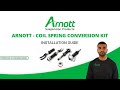 Coil Spring Conversion Kit Cayenne 92A Arnott C-3552