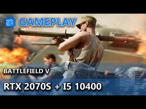 RTX 2070 Super + i5 10400 - Battlefield V em 1080p, 2.5K e 4K (ultra vs baixo)