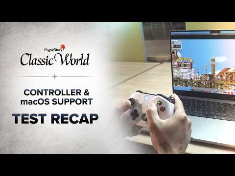 Controller & macOS Support Focus Group Test Recap | Global MapleStory Classic World