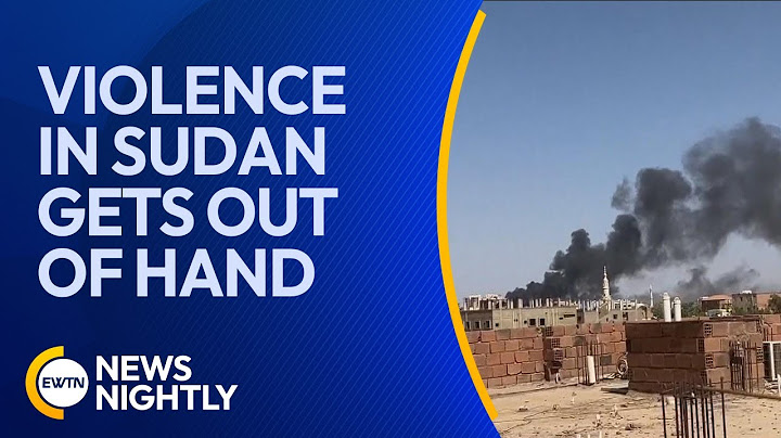 Violence in Sudan Gets Out of Hand, Americans Told to Stay Put | EWTN News Nightly