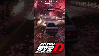 Toyota AE86 drifting through Sakura trees #racingmaster #initiald #toyotaae86 #drift