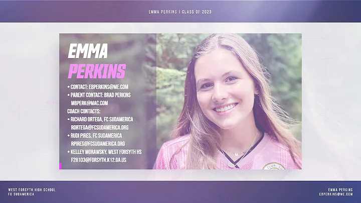 Emma Perkins, Class of 2023 | Spring 2021 Soccer H...