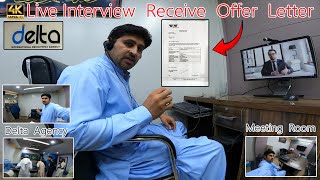 Delta International Recruiting Agency Ma Interview Deny Gya or  Offer Letter Mil  Gya