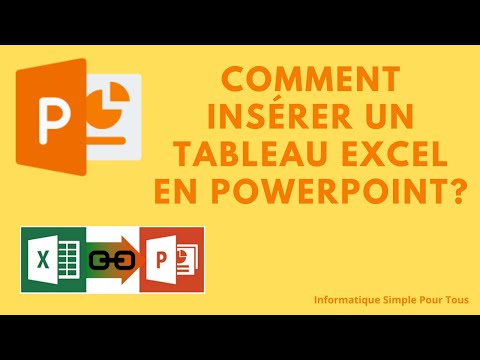 Vidéo: Comment copier la mise en forme d'Excel vers PowerPoint ?