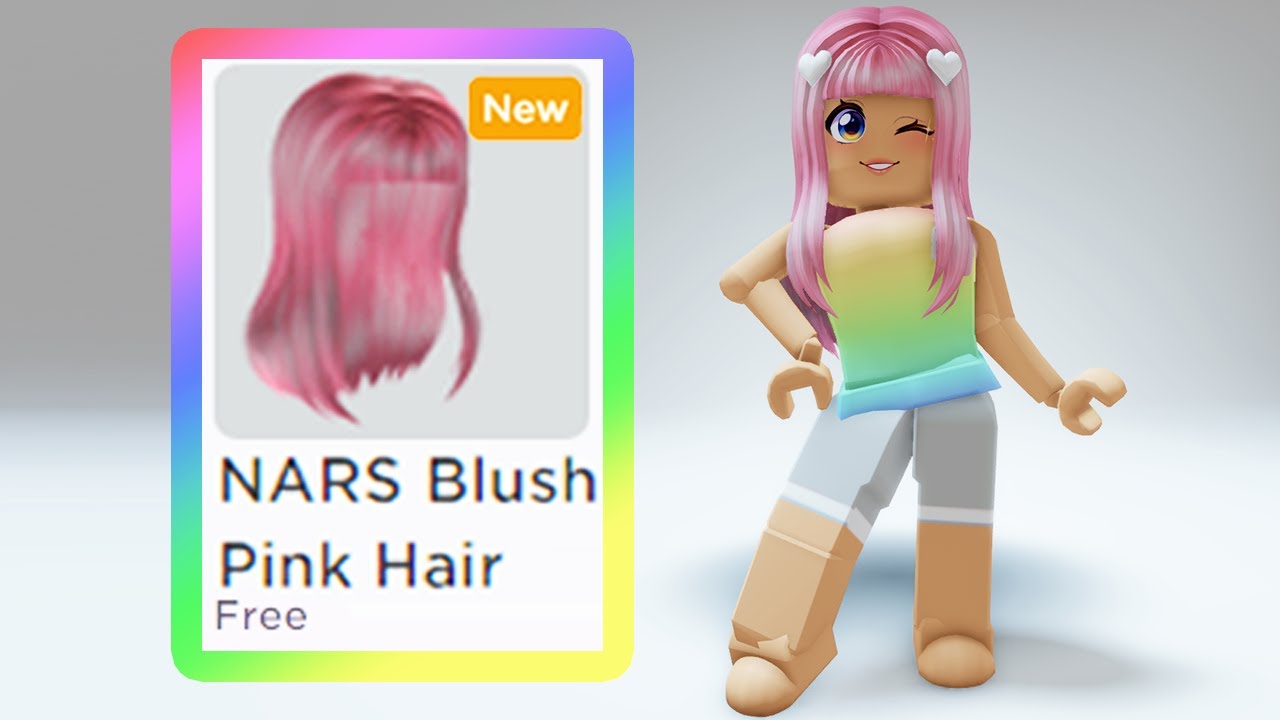 pink hair roblox