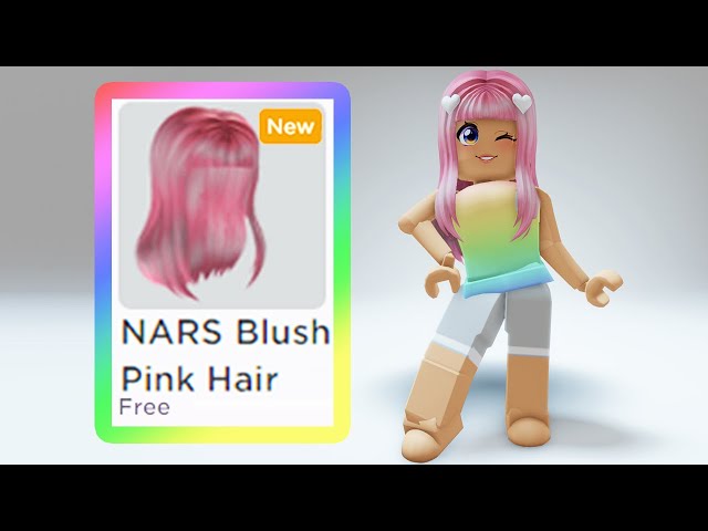 GET THIS FREE NEW PINK HAIR NOW IN ROBLOX 😍🤩 