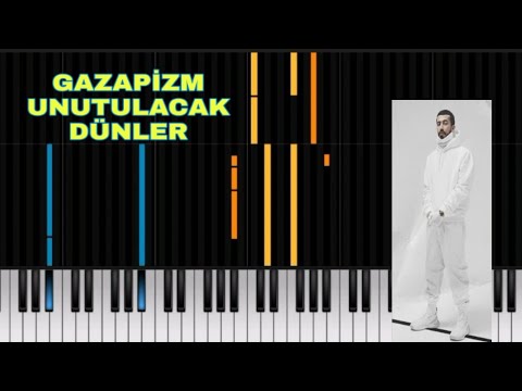 Gazapizm, Unutulacak Dünler | Piyano, piano tutorial