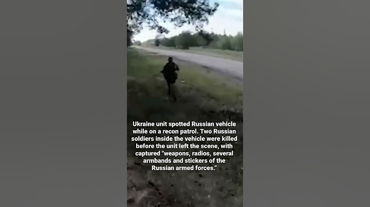 Ukrainian Special Operations Forces shares footage of ambushing a Russian military vehicle