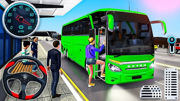 Mini Bus Driving Simulator 3D - Indian Van Drive Simulator - Android GamePlay