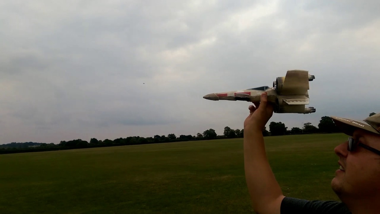 Air hogs X-wing modded... - YouTube