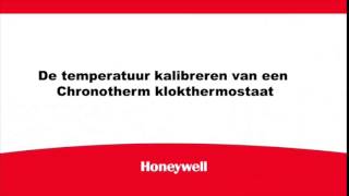 Temperatuur Kalibreren Van Een Chronotherm Thermostaat Honeywell Home