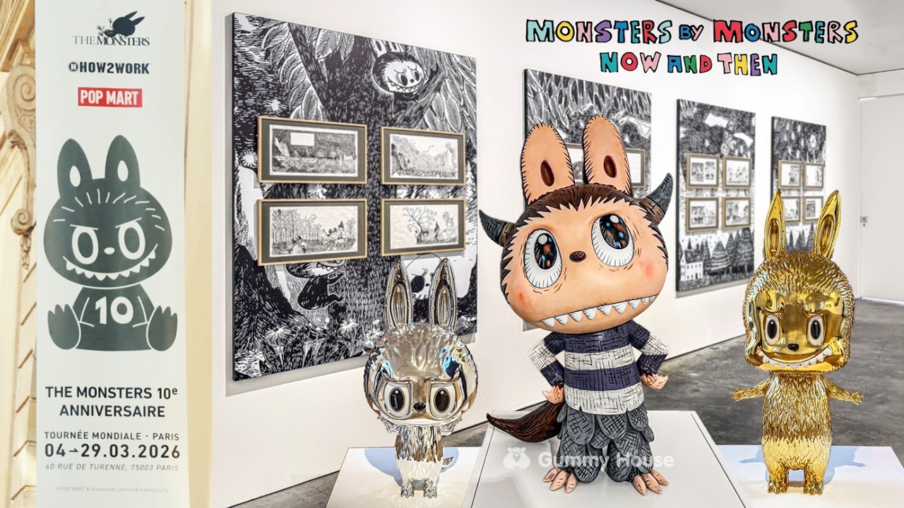 POP MART LABUBU & FRIENDS | The Monsters 10th Anniversary – Paris