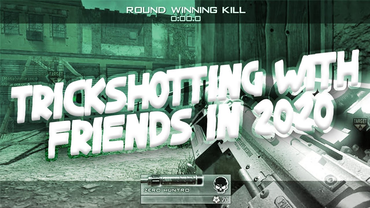 Trickshotting with Friends in 2020!!!! IW4x Highlights