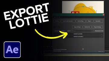 How to Export Lottie Files in After Effects