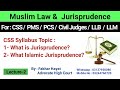 Muslim law  jurisprudence ll lecture2