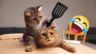Hilarious Cats and Dogs😹🐶Funniest Animals 2024😹Part 18