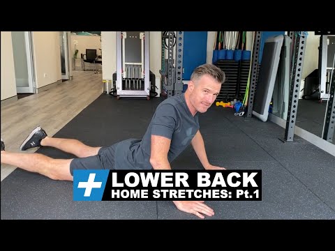 Home Stretches for Lower Back Pain: Pt.1 | Tim Keeley | Physio REHAB