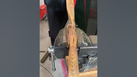 Building an osage selfbow from billets.