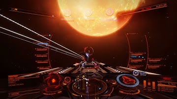 Combat in Corvette at Compromised Nav Beacon Elite Dangerous