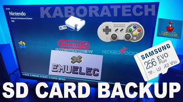 How to backup Emuelec SD card