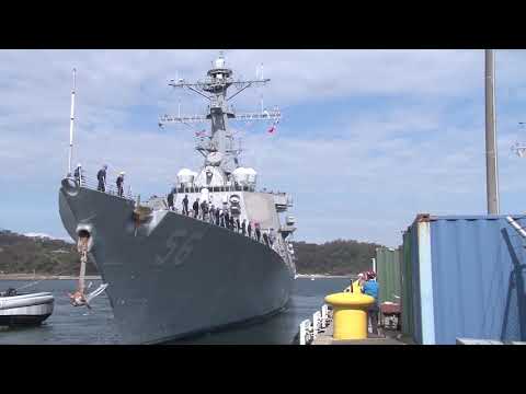 USS John S  McCain Returns to the Sea