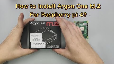How to install Argon One M.2 For Raspberry pi 4? 👋Unboxing & Review Guide