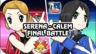 Pokémon X & Y - Final Battle! Serena & Calem (Champion Level)
