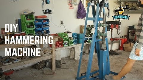 How to Make an Automated Hammering Machine | Crafty Engineer