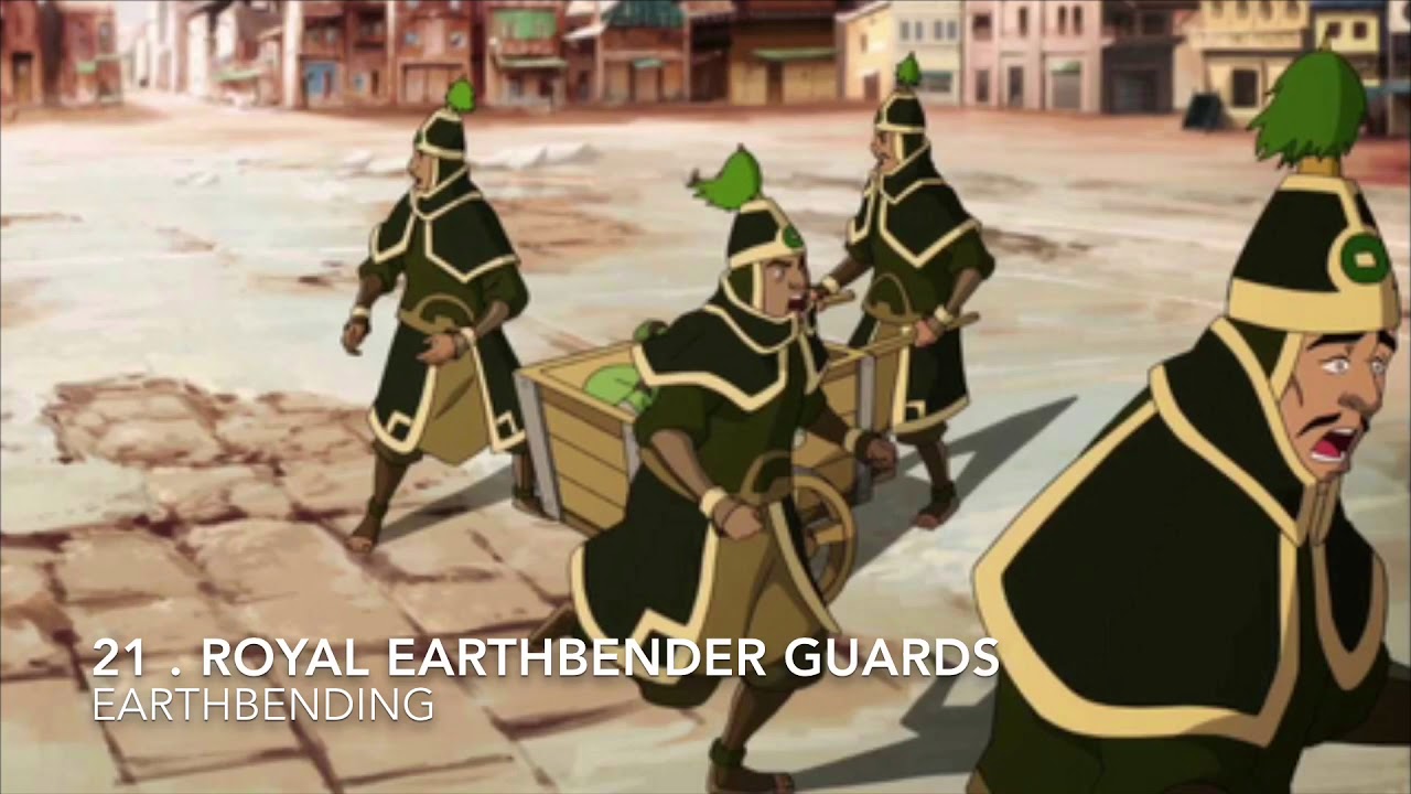 Top Strongest 21 Earth Benders Th Legend Of Aang & Korra YouTube