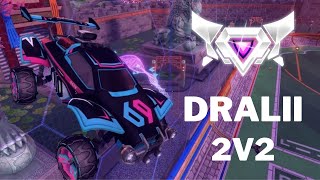 DRALII The Next EU SUPERSTAR? - Ranked SSL - 2v2 - Rocket League Replays